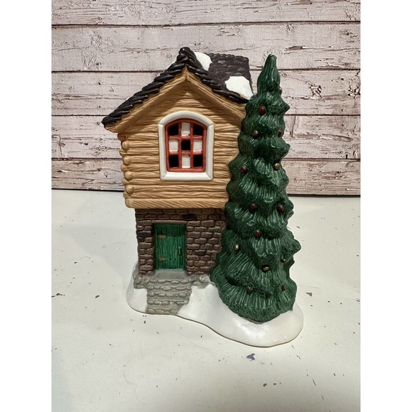 Vintage Christmas Valley The Johnson's Farmhouse 1996 in Box - Picture 4 of 4